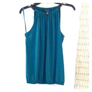 NWOT Kenneth Cole teal sleeveless top